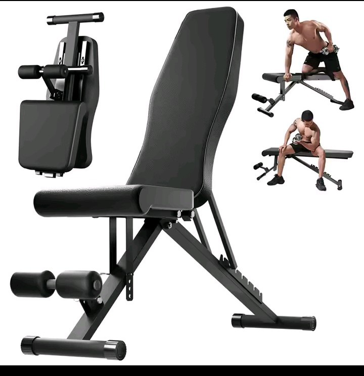 TitanFlex X8 black adjustable weight bench
